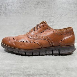 Cole Haan Zerogrand Wingtip Oxford Shoes - Men's Size 9.5